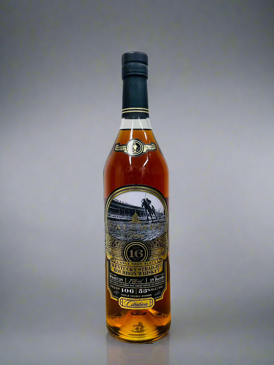 Calumet Farm Single Rack Black 16 Year Kentucky Straight Bourbon
