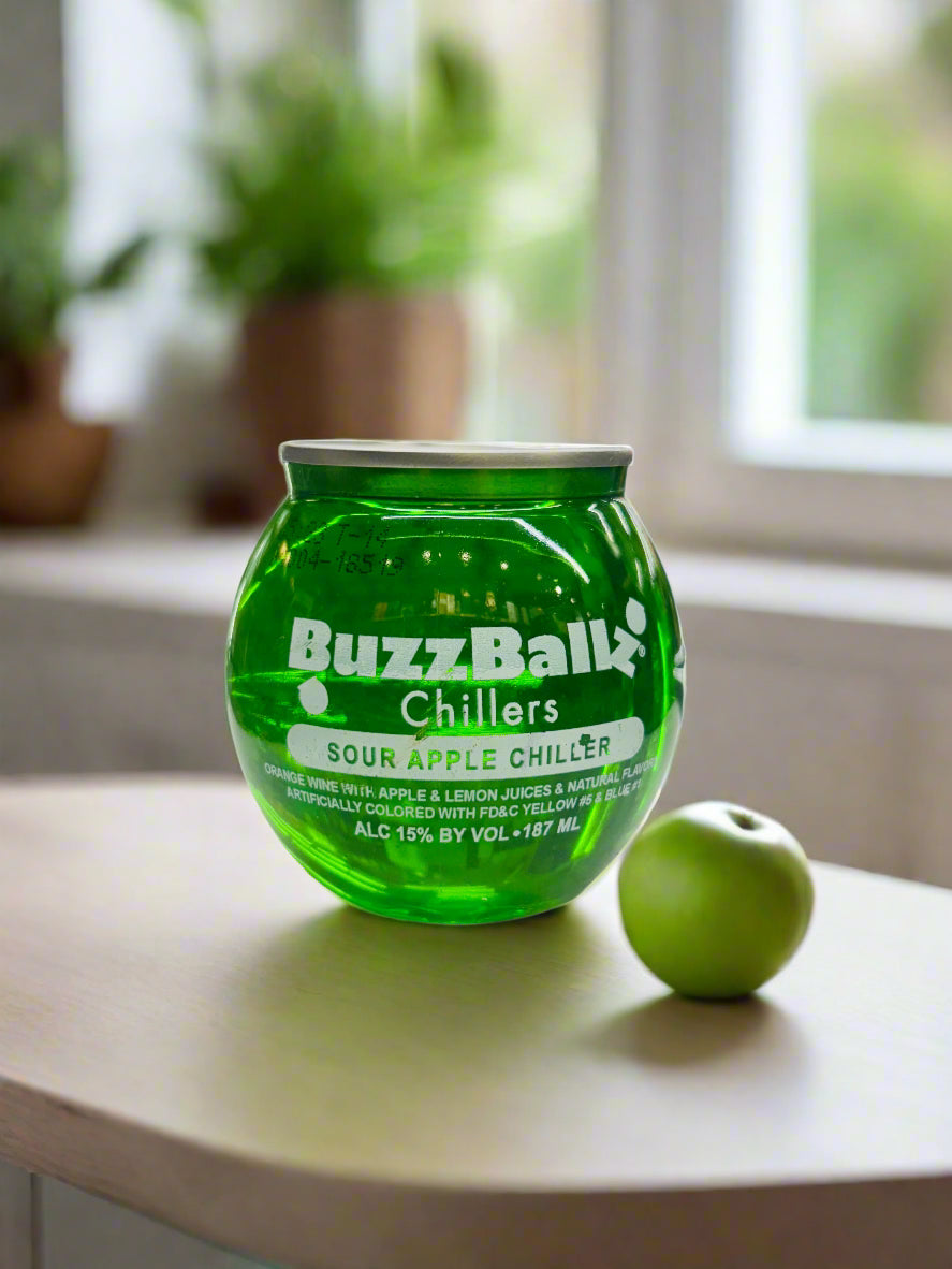 Zumo de manzana ácida BuzzBallz