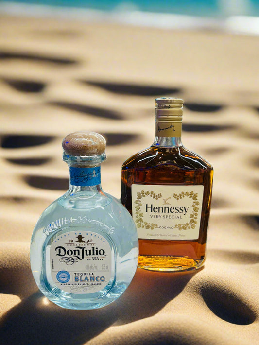 Tequila Blanco Don Julio con Coñac Hennessy Very Special