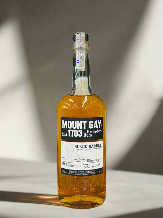 Mount Gay Barbados Black Barrel Small Batch Handcrafted Rum