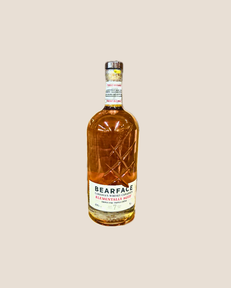 Bearface Elementally Aged Tripple Oak 7 Years Whisky