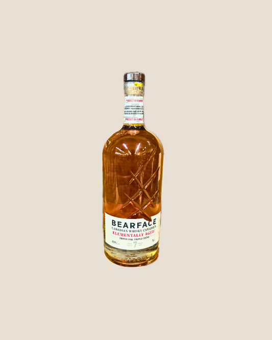 Bearface Elementally Aged Tripple Oak 7 Years Whisky